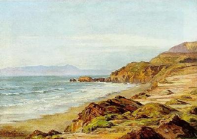 Henry Otto Wix Coastal Scene oil painting image